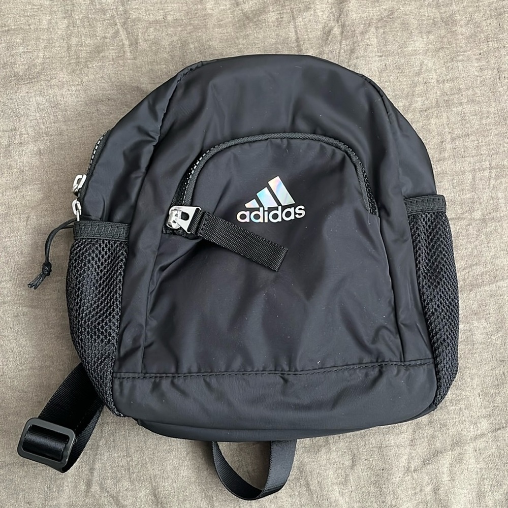 Adidas Black Linear Mini Backpack